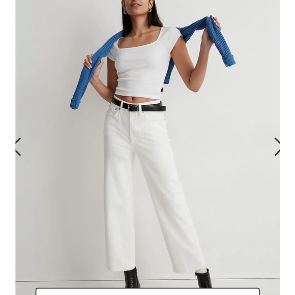 Madewell the perfect vintage wide-leg crop jean - Picture 2 of 6